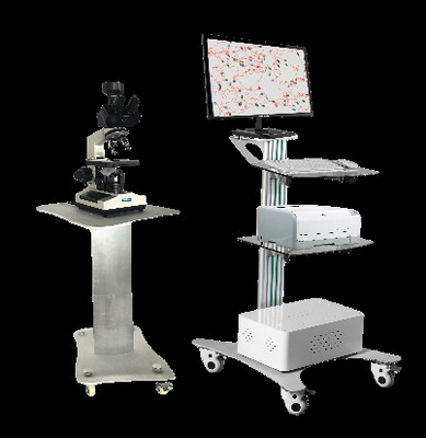High Resolution Clinical Lab Instruments Sperm Analyzer Semen Analyzer With Trolley