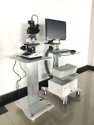 High Resolution Clinical Lab Instruments Sperm Analyzer Semen Analyzer With Trolley