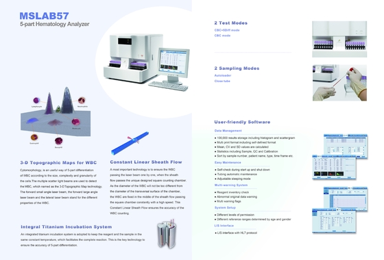 China wholesale superhuman mindray hematology analyz reagent 5 diff hematology analyzer