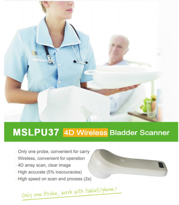 Portable 4D Wireless Bladder Scanner WIFI Ultrasound Probe for Evaluation of Residual Quality After Urination