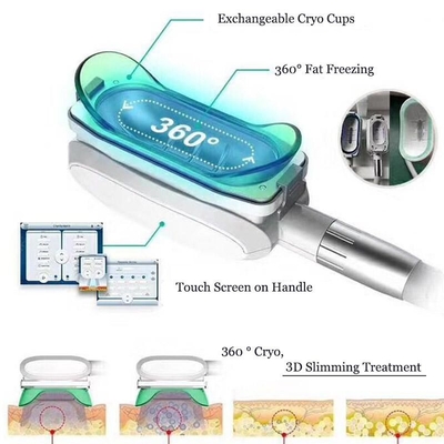 Cryo+Laser+40k Cavitation for Body Face 360 Surrounding Cooling Technology Slimming Machine for Beauty Clinic Salon