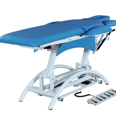 Blue fashion folding hospital clinical electric facial spa beauty adjustable massage bed