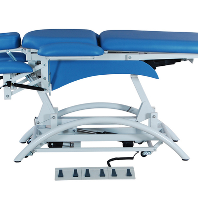 Blue fashion folding hospital clinical electric facial spa beauty adjustable massage bed