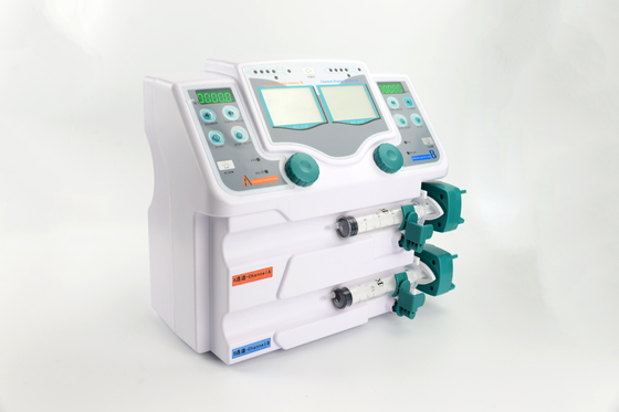 Automated Dual Channel Syringe Pump With Drug Library