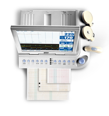 ctg machine maternal and fetal doppler monitor for TOCO,FHR,FM DM002