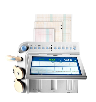 ctg machine maternal and fetal doppler monitor for TOCO,FHR,FM DM002