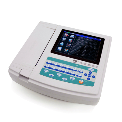 3 6 12 Channel ECG Machine Digital EKG Cardiograph for Hospital Cheap Price