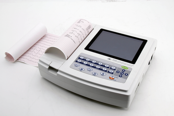 3 6 12 Channel ECG Machine Digital EKG Cardiograph for Hospital Cheap Price