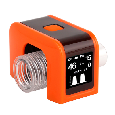 Capnograph Measuring of CO2&ETCO2 Micro Capnometer Respiratory Rate