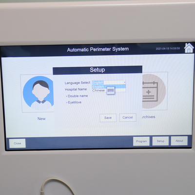 Ophthalmology Projection Perimeter Visual Field Analyzer Automatic Computer Perimeter Touch Screen MSLBIO01