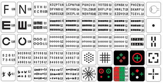 China Supply Medical Auto Chart Projector Price / Eye Exam Ophthalmic Equipment Chart Projector