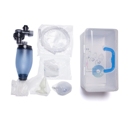 Medical pvc different sizes S/ M/ L baby infant adult use ambu bag manual cardiopulmonary resuscitator