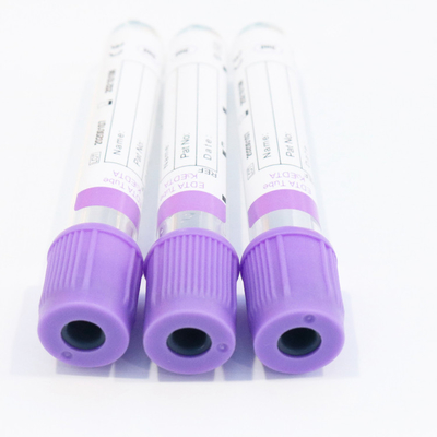 Hospital Medical Purple Top Vacuum Collection Dna Sample K2 K3 Edta Capillary Blood Collection Tube
