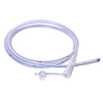 Medical Fr6-Fr24 Different Size Disposable Stomach Silicone Nasogastric Feeding Tube With Guide Wire