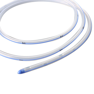 Medical Fr6-Fr24 Different Size Disposable Stomach Silicone Nasogastric Feeding Tube With Guide Wire