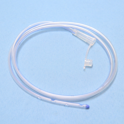 Medical Fr6-Fr24 Different Size Disposable Stomach Silicone Nasogastric Feeding Tube With Guide Wire