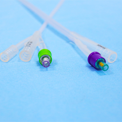 Ce Approved Different Size 8FR-10FR Disposable Medical Two Way Sterile Silicone Balloon Foley Catheter