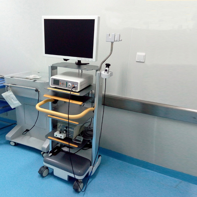 Adjustable Obstetrics And Gynecology Equipment Endoscopy Trolley Medical Endoscope