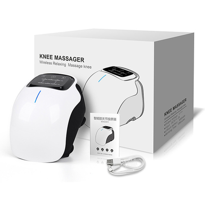 Led Touch Screen Brace Wrap Multi-functional Electric Joint Pain Relief Vibration Heated Knee Massager