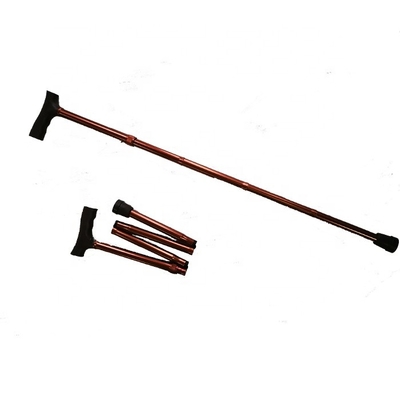 Adjustable height folding walking cane stick Crutches Anti-Slip for Elderly  OEM Medline