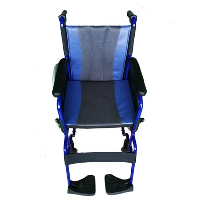 W2020 lightweight aluminum manual wheelchair with hand  and push to lock brake