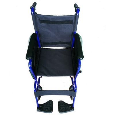 W2020 lightweight aluminum manual wheelchair with hand  and push to lock brake