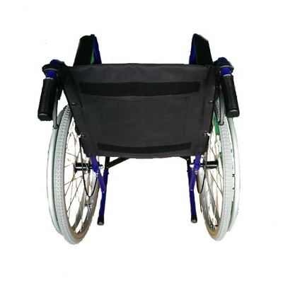 W2020 lightweight aluminum manual wheelchair with hand  and push to lock brake