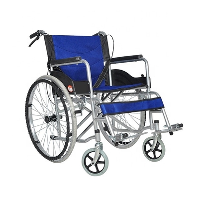 China homemade high quality cheap price wheelchair with two small wheels