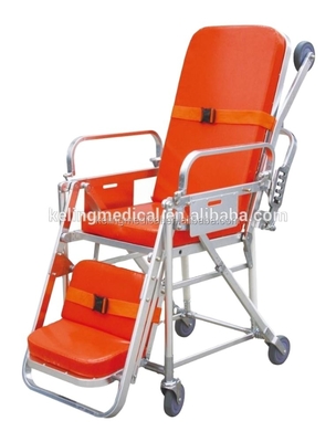 Ambulance transport stretcher high quality ambulance folding chair stretcher for rescue medical stretcher chair