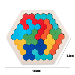 Children Baby Developmental Toys Geometric Jigsaw Puzzle Early Education Toy