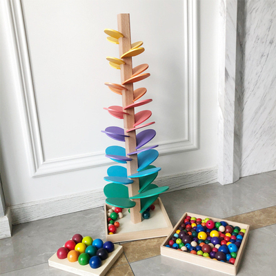 Rainbow Music Tree Early Learning Educational Toys Color Disassembly Ball Tree Game