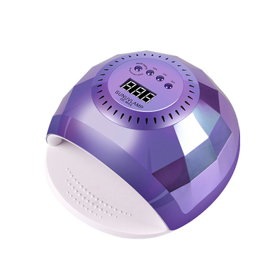 Diamond Shape Dual Light Source 120W Nail Gel Polish Dryer For Manicure
