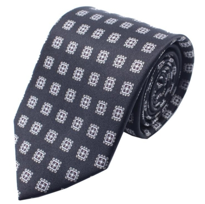 Men'S Ties 100% Pure Silk Neck Ties 100% Silk Fabric Duck Pattern 150cmx8cm