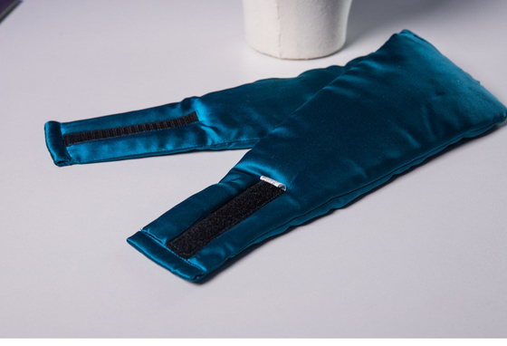 Pure Lightweight Silk Fabric 100% Mulberry Silk Eye Mask With Elastic Band