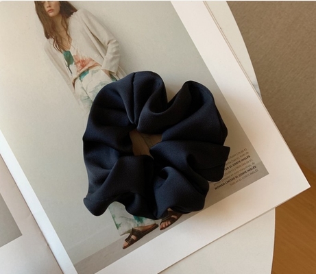 Women Silk Hair Scrunchies Custom Logo Silk Scrunchies Hair Acacessory