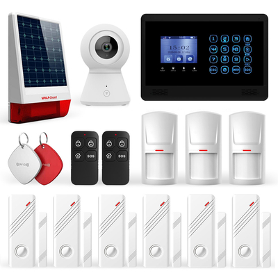 4G Alarm Homesafe Security System Wifi Gateway Alarm System With IP Camera 1080P