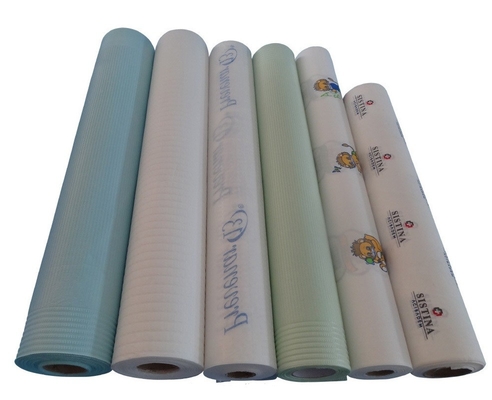 Factory price for the tissue paper +pe film examination table massage bed cover