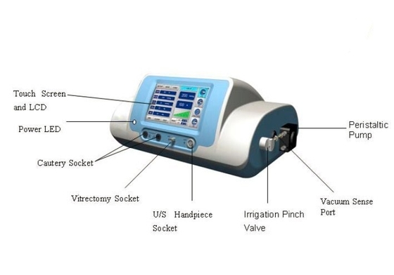 high quality  40kHz Phaco Emulsifier with ISO and CE Continuance, Pulse, Linear, Burst