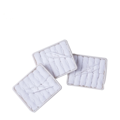 Disposable Hot cold airline cotton towel in tray