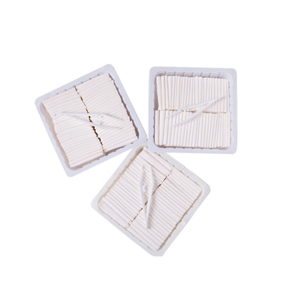 Disposable Hot cold airline cotton towel in tray