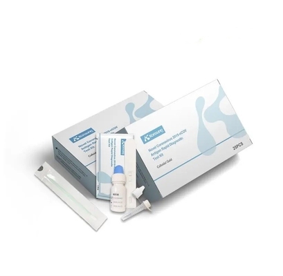 Hot selling factory price for the COVID-19 Antigen Test Kit Nasal Swab Colloidal Gold