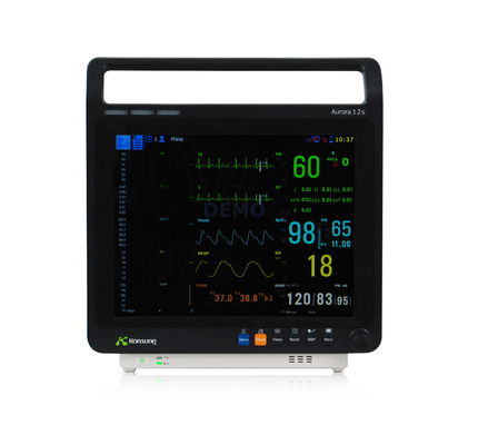 12.1 Inch 6 Parameter Patient Monitor Semi Modular Support ETCO2 2IBP Printer