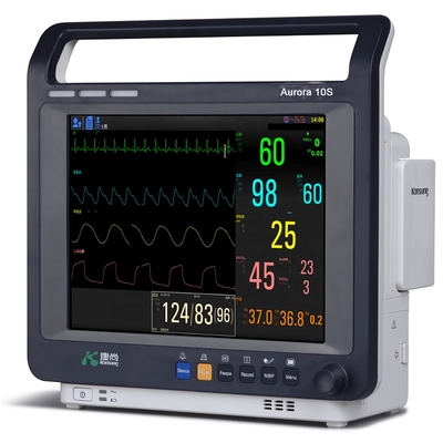 Wireless 10.4 Inch 5kg Multi Parameter Patient Monitor With Printer