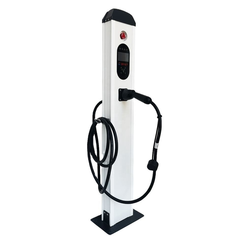 Integrated Battery Charging Post For Electric Vehicle 32A 7kw