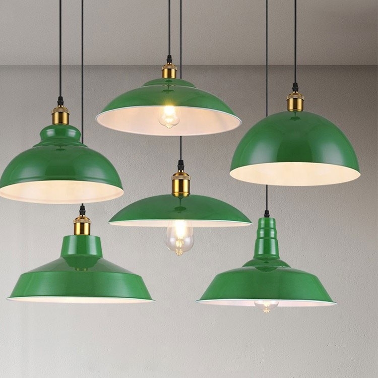 E27 Industrial Rustic Pendant Light Retro Base Iron Hanging Luminaires Chandeliers For Kitchen