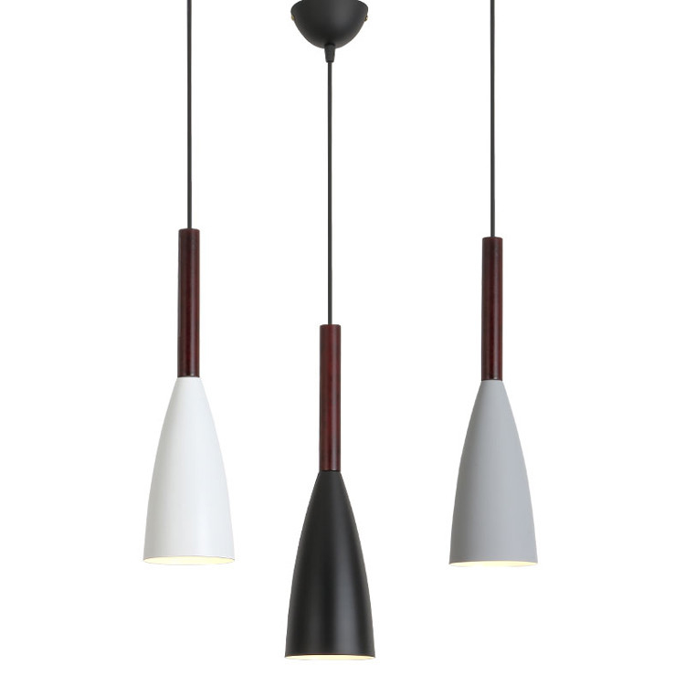 wholesale lamps Nordic modern colorful single head E27 E26 interface LED small chandelier