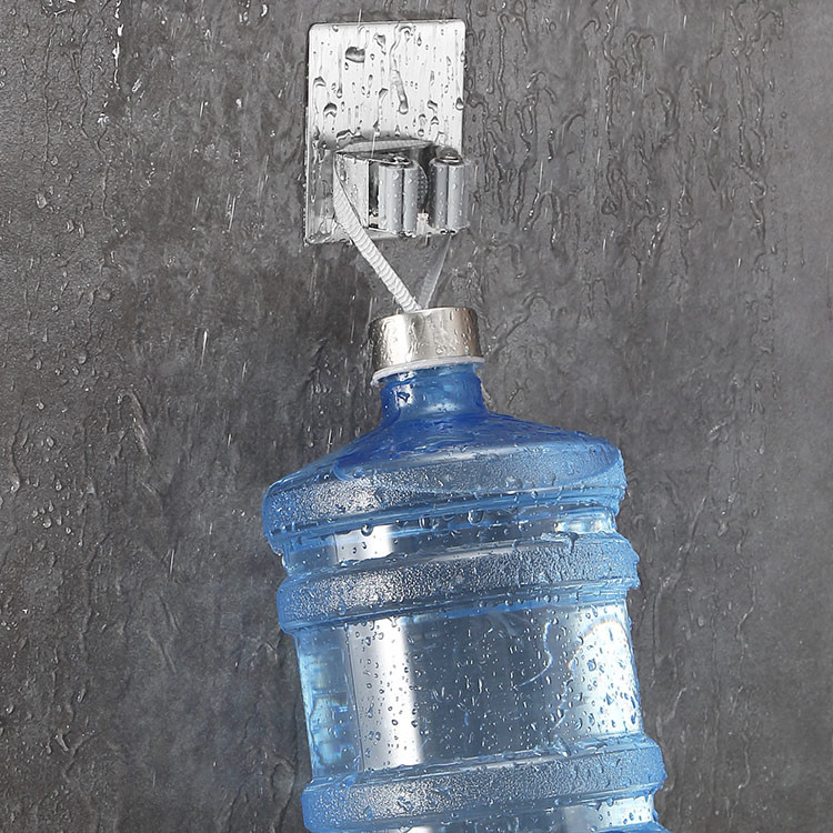 304 stainless steel Mop Handle Holder Wall mount Household Mop Handle Holder Reusable Tool Gripper