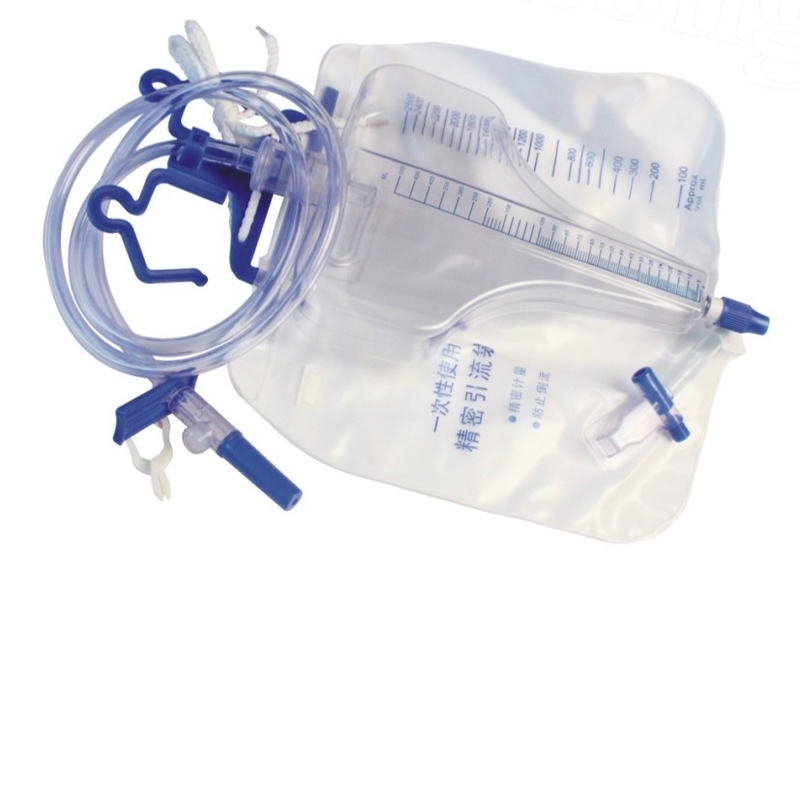 Fatory price hot selling new design disposable Precise urine bag drainage bag