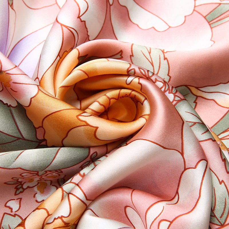 Eco Friendly Pure Lightweight Silk Fabric  For Clothing Or Pillowcase