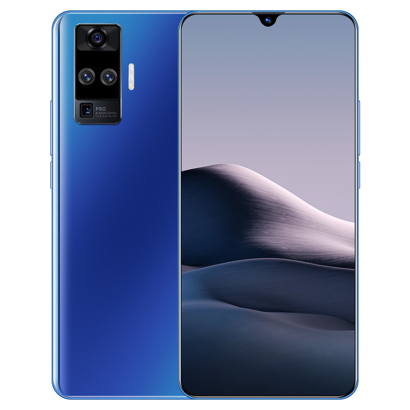 X60 Pro Original Android SmartPhones 4G Face Fingerprint ID Cell Phone